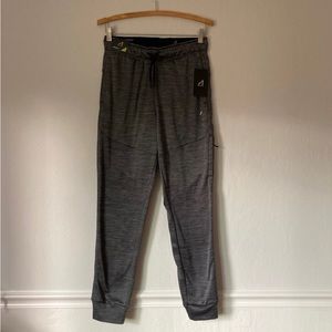 Alive Joggers Gray Black Men’s Casual Comfortable Wasitband
